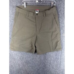 The North Face Cargo Shorts Mens 34 Brown Nylon Lightweight Hiking Utility